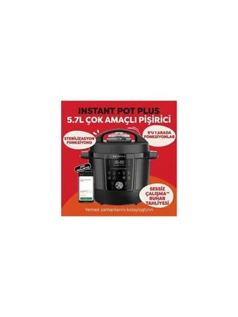 Instant Pot Plus Wifi (5,7 L) Çok Amaçlı Pişirici Elektrikli Düdüklü Tencere