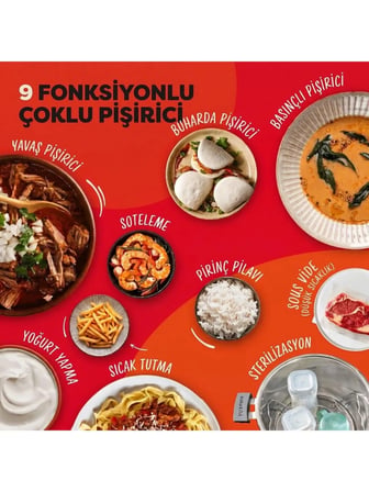 Instant Pot Plus Wifi (5,7 L) Çok Amaçlı Pişirici Elektrikli Düdüklü Tencere