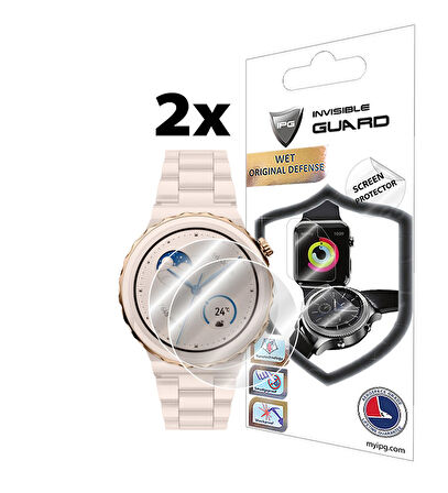 HUAWEI Watch GT3 Pro (Kasa boyutu 43mm) Akıllı Saat ile uyumlu IPG Ekran Koruyucu (2 Adet)