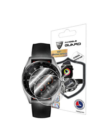 TAG He uer Connected Calibre E4 (Kasa:42 mm) ile uyumlu IPG HydroGel Ekran Koruyucu (2 Adet)