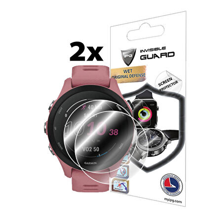 IPG Garmin Fore runner 255S - 255S Music  Ekran Koruyucu (2 Adet)