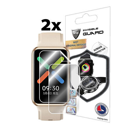 Oppo Watch Free Akıllı Saat ile uyumlu IPG Ekran Koruyucu (2 Adet)