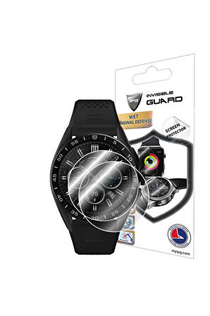 TAG He uer Connected Calibre E4 (Kasa:45 mm) ile uyumlu IPG HydroGel Ekran Koruyucu (2 Adet)