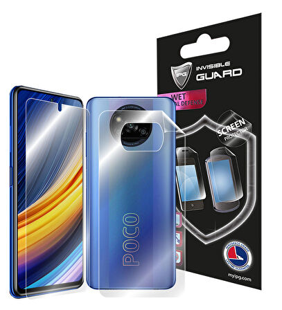 IPG Poco X3 PRO Tam Kaplama (Ekran ve Arka Koruma)