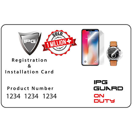 IPG SAMSUNG Galaxy Watch 6 Classic (43mm) için Hydrogel Ekran Koruyucu (2 Adet)