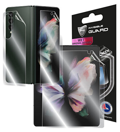 IPG Samsung Galaxy Z Fold3 Tam Kaplama (İç - Dış ve Arka Koruma)