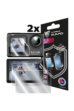 Sjcam Sj8 Aksiyon Kamera Ile Uyumlu Hydrogel Ekran Koruyucu (2 ADET)