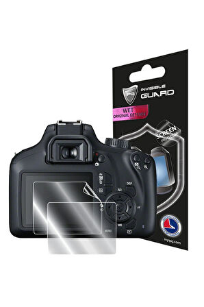 Canon Eos 4000d / Rebel T100 Kamera Ile Uyumlu Hydrogel Ekran Koruyucu (2 ADET)