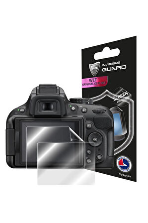 Nikon D5200 Kamera Ile Uyumlu Hydrogel Ekran Koruyucu (2 ADET)