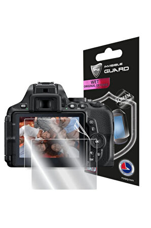 Nikon D5600 Kamera Ile Uyumlu Hydrogel Ekran Koruyucu (2 ADET)