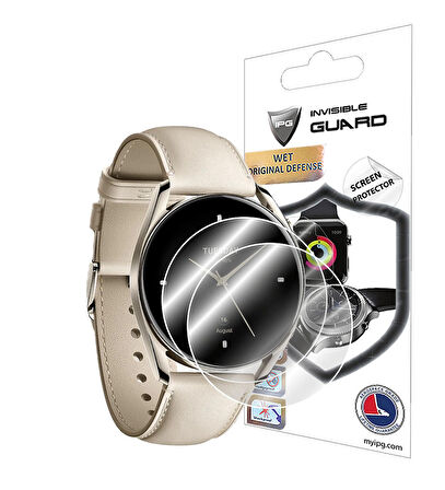 Xiaomi Watch S2 (42 mm) Akıllı Saat ile uyumlu IPG Ekran Koruyucu (2 Adet)