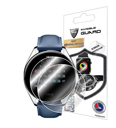 Xiaomi Watch S2 (46 mm) Akıllı Saat ile uyumlu IPG Ekran Koruyucu (2 Adet)