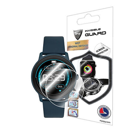 U.S Polo Assn. Connect USPA3002 (USPA3002-01/04) Akıllı Saat ile uyumlu IPG Ekran Koruyucu (2 Adet)