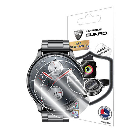 Amazfit Pop 3R Watch ile uyumlu IPG Ekran Koruyucu (2 Adet)