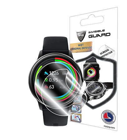 Imilab KW66 Watch ile uyumlu IPG Ekran Koruyucu (2 Adet)
