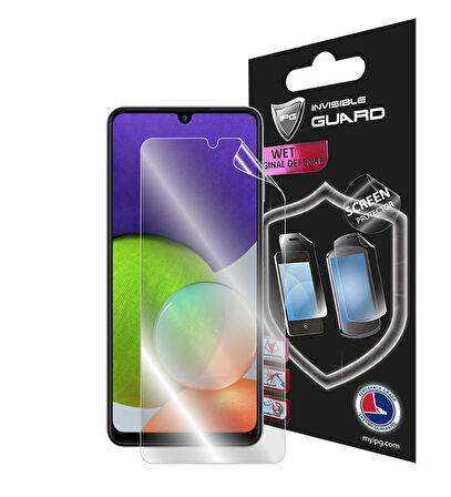 IPG Samsung Galaxy A22 HydroGel Görünmez Ekran Koruyucu