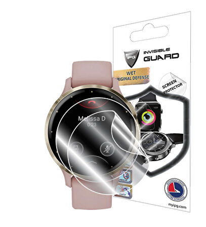 Garmin Venu 3s ile uyumlu IPG Hydrogel Ekran Koruyucu (2 Adet)