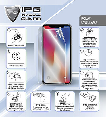 IPG Honor 90 HydroGel Tam Kaplama (Ekran ve Arka Koruma)