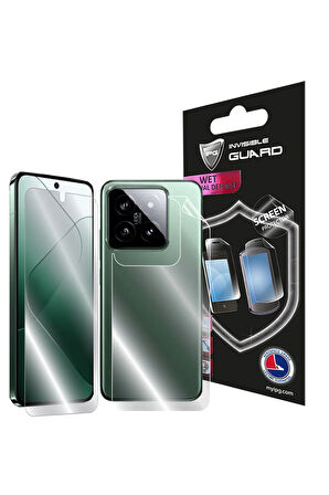 Xiaomi 14 için IPG Hydrogel Tam Kaplama (Ekran ve Arka Koruma)