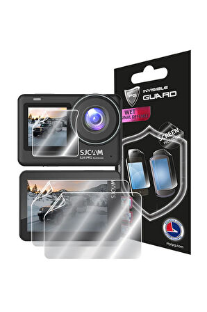 SJCAM SJ10 PRO - SJ11 Active Camera ile uyumlu IPG Hydrogel Ekran Koruyucu (2 Adet)