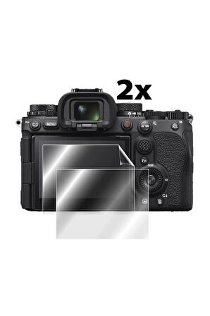 Sony Alpha 9 III - A9 iii Aynasız Dijital Camera ile uyumlu IPG Hydrogel Ekran Koruyucu (2 Adet)