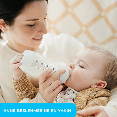 Playtex Baby™ Ventaire® Yenidoğan Bebek Biberonu, Kolik & Reflü Önlemeye Yardımcı,178 ml,  0+ Ay, Yavaş Akış,1 Adet 