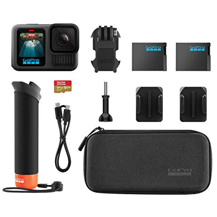 Gopro Hero13 Black Bundle Aksesuarlı Kit