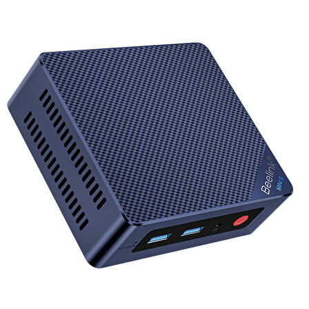 Beelink MINI S12 PRO - Intel 12.nesil N100 3.40GHz, 16GB DDR4, 500GB SSD, Wi-Fi, 1xEthernet, 2xHDMI, Win11 PRO Mini PC