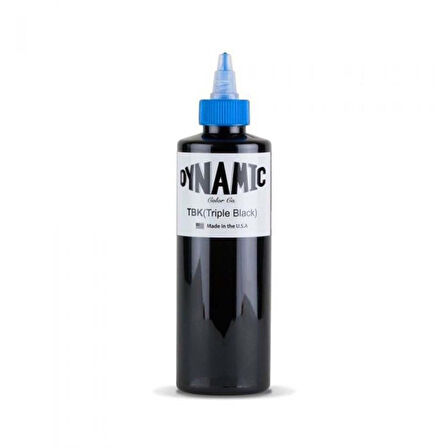 Dynamic Triple Black - Siyah Tattoo Dövme Boyası - 8 oz/240ml.