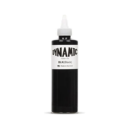 Dynamic Black - Siyah Tattoo Dövme Boyası - 8 oz/240ml