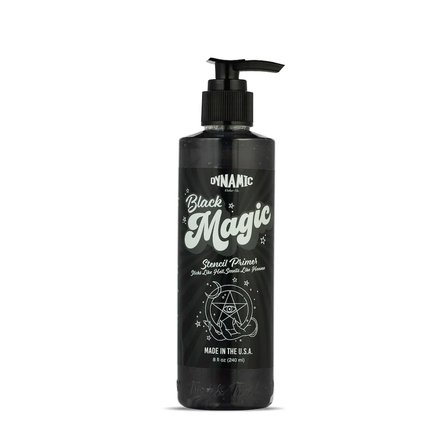 Dynamic Black Magic Stencil Set Dövme Transfer Jeli ve Remover Seti 8oz - 240ml