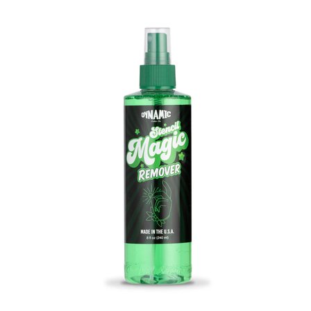 Dynamic Black Magic Stencil Set Dövme Transfer Jeli ve Remover Seti 8oz - 240ml
