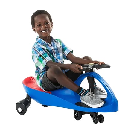 art ahşap pedalsız kaykay - mavi
