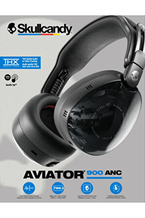 Skullcandy Aviator 900 Anc Kablosuz Kulaklık Siyah S6AVW-T740