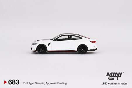 Mini GT BMW M4 CSL Alpine White 683