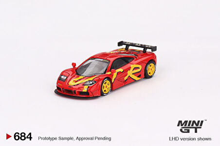 Mini GT McLaren F1 GTR 1996 Presentation 1:64 684