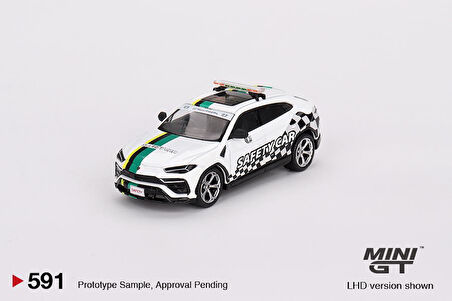 Mini GT Lamborghini Urus 2022 Macau GP Official Safety Car 591