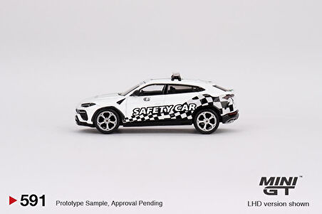 Mini GT Lamborghini Urus 2022 Macau GP Official Safety Car 591