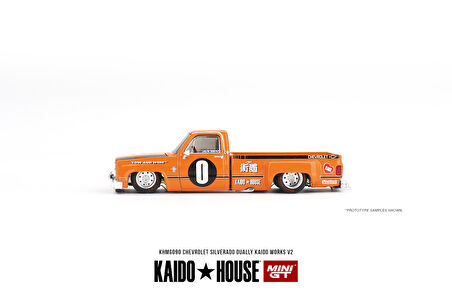 Mini GT Kaido House Chevrolet Silverado Dually KAIDO WORKS V2 1:64 090