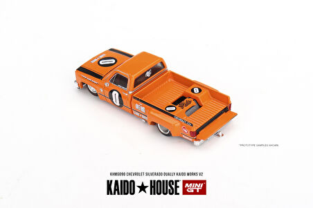 Mini GT Kaido House Chevrolet Silverado Dually KAIDO WORKS V2 1:64 090