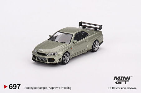 Mini GT Nissan Skyline GT-R (R34) Tommykaira R-z Millenium Jade 697