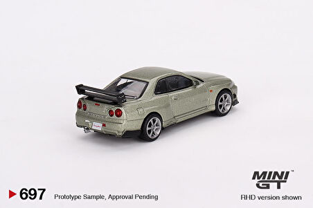 Mini GT Nissan Skyline GT-R (R34) Tommykaira R-z Millenium Jade 697