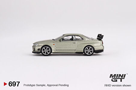 Mini GT Nissan Skyline GT-R (R34) Tommykaira R-z Millenium Jade 697