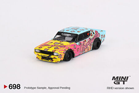 Mini GT Nissan Skyline Kenmeri Liberty Walk LBWK KUMA 698