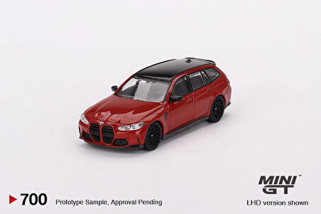 Mini GT BMW M3 Competition Touring Toronto Red Metallic 700