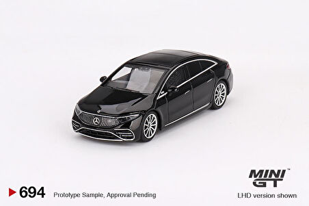 Mini GT Mercedes-Benz EQS 580 4MATIC Black 1:64 694