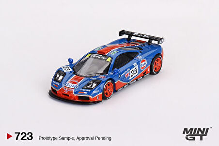 Mini Gt McLaren F1 GTR #33 1996 Le Mans 24Hr 723