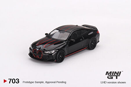 Mini GT BMW M4 CSL Black Sapphire 703