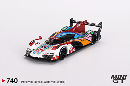 Mini GT Porsche 963 #75 Porsche Penske Motorsport 2023 24 Hrs of Le Mans 740