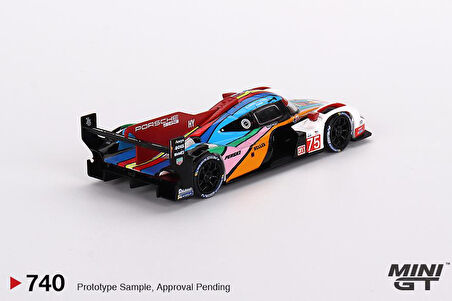 Mini GT Porsche 963 #75 Porsche Penske Motorsport 2023 24 Hrs of Le Mans 740